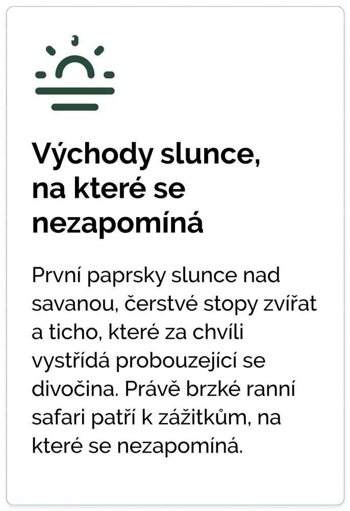 Setkání s africkou pětkou