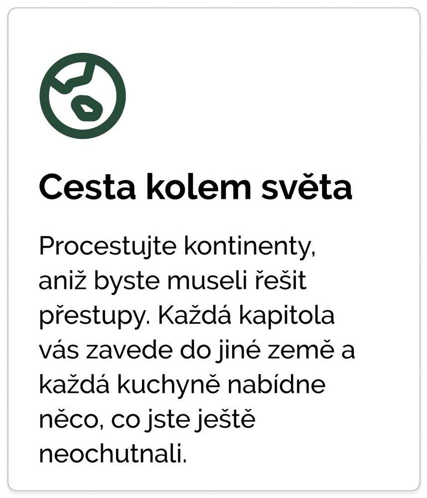 Světové menu