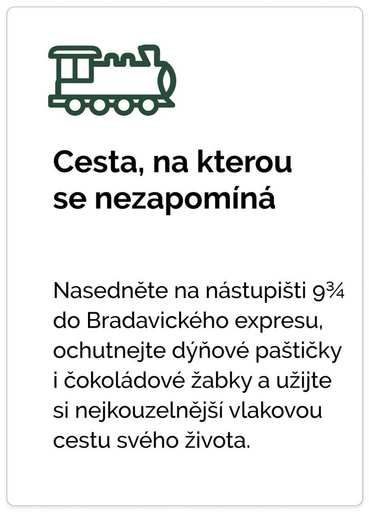 Cesta, na kterou se nezapomíná