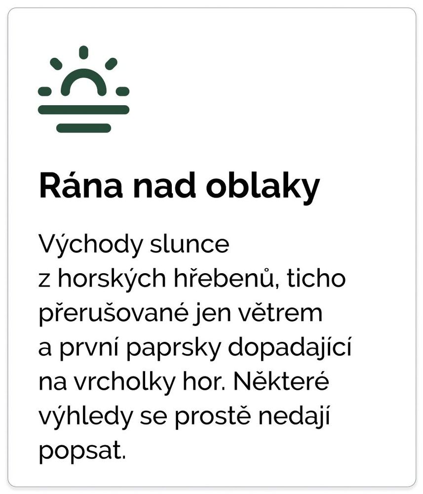 Cesta je cíl