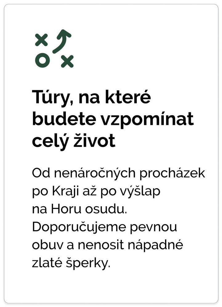 Túry, na které budete vzpomínat celý život