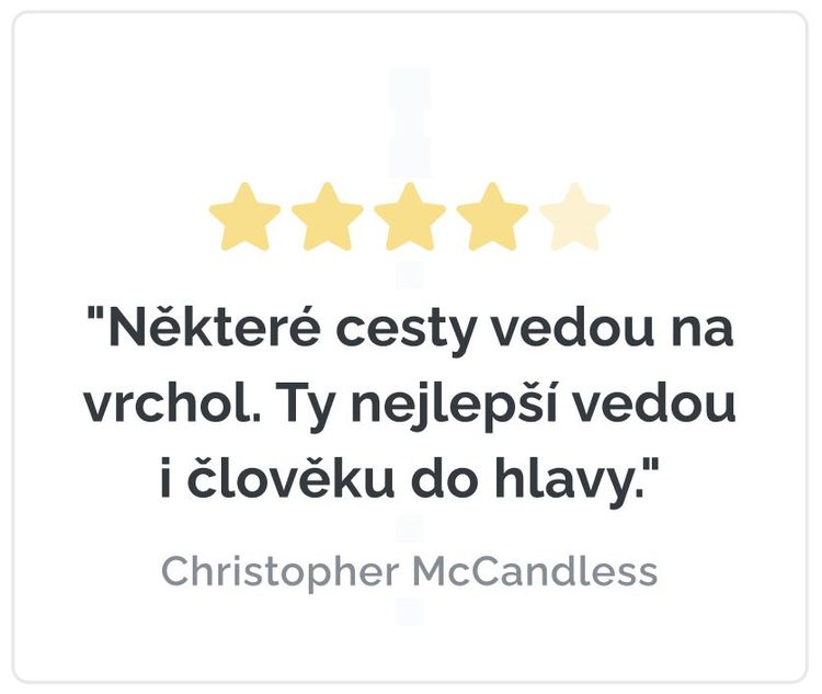 Recenze cestovatele – hory, Knihobot Travel.