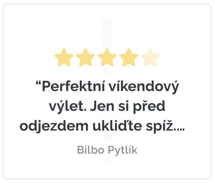 Recenze cestovatele – Středozem, Knihobot Travel.