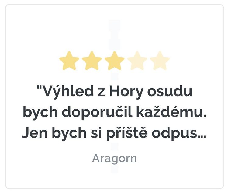 Recenze cestovatele – Středozem, Knihobot Travel.
