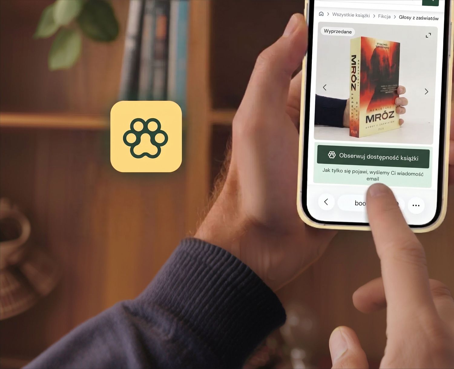 Never miss a book again