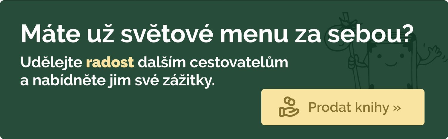 Máte Vaření a chutě už za sebou? Udělejte radost dalším cestovatelům a prodejte knihy na Knihobotu.