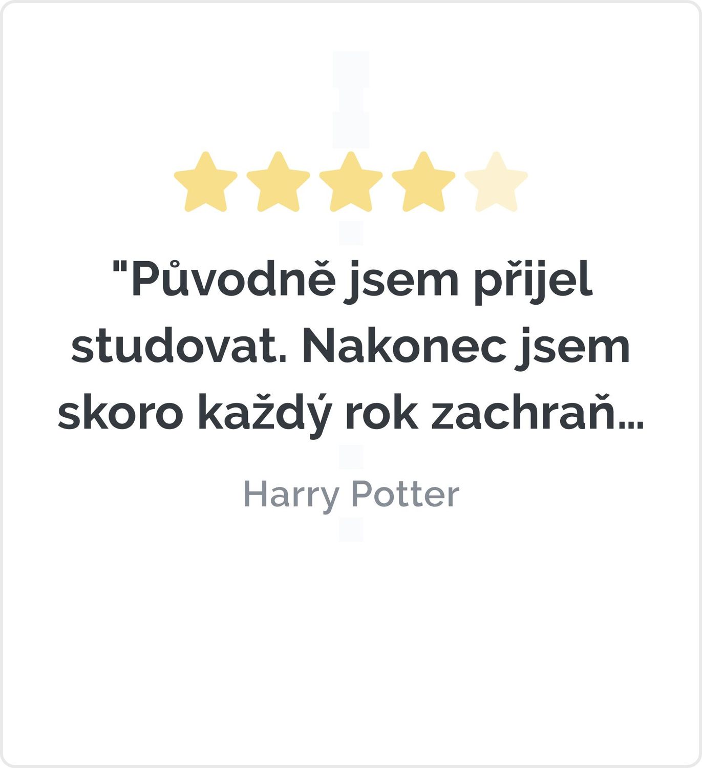 Recenze cestovatele – Bradavice, Knihobot Travel.