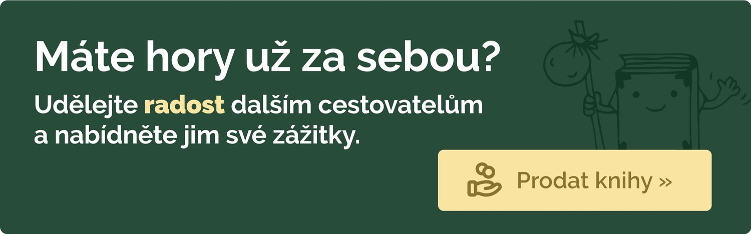 Máte Hory už za sebou? Udělejte radost dalším cestovatelům a prodejte knihy na Knihobotu.
