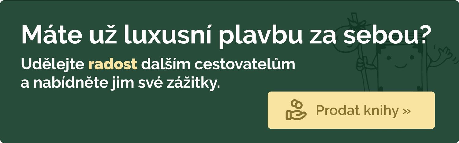 Máte Plavby a moře už za sebou? Udělejte radost dalším cestovatelům a prodejte knihy na Knihobotu.