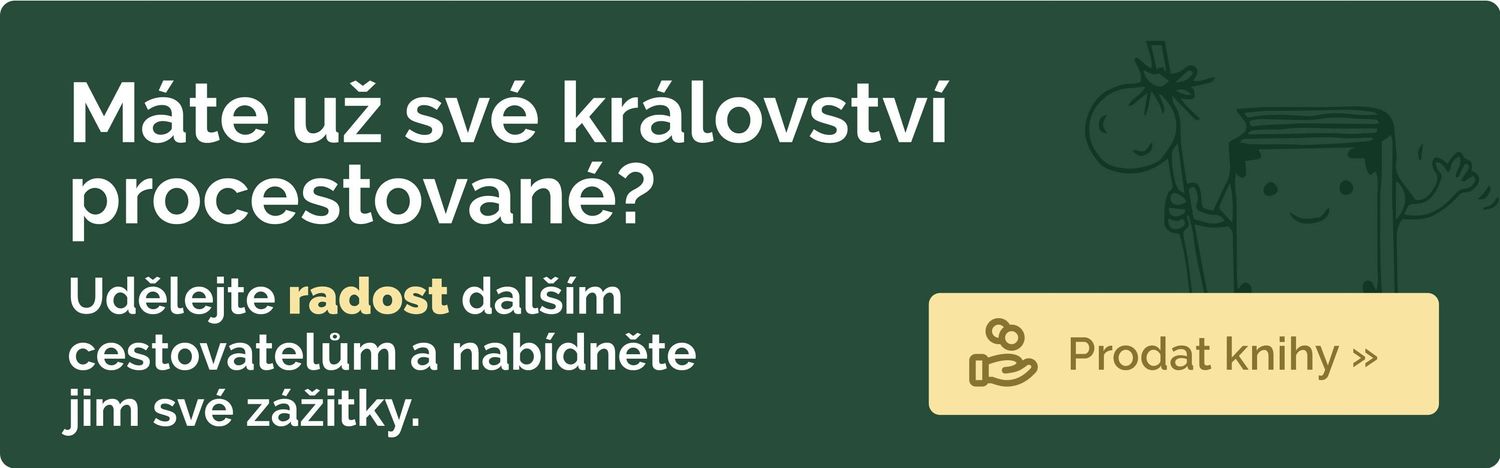 Máte Po stopách šlechticů už za sebou? Udělejte radost dalším cestovatelům a prodejte knihy na Knihobotu.