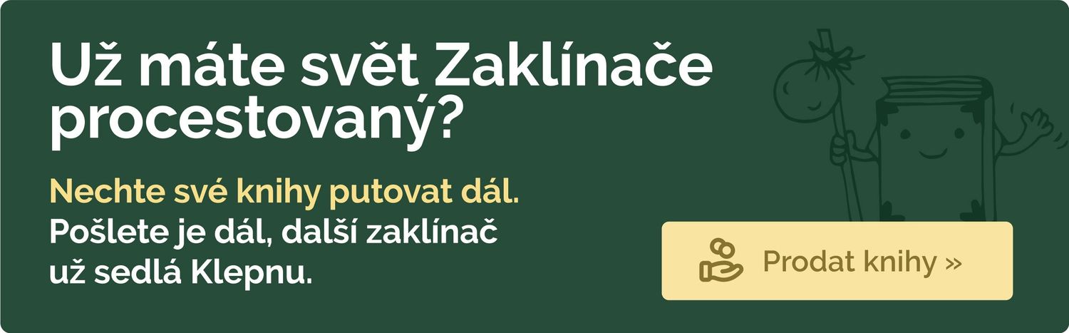 Máte Svět Zaklínače už za sebou? Prodejte knihy na Knihobotu.