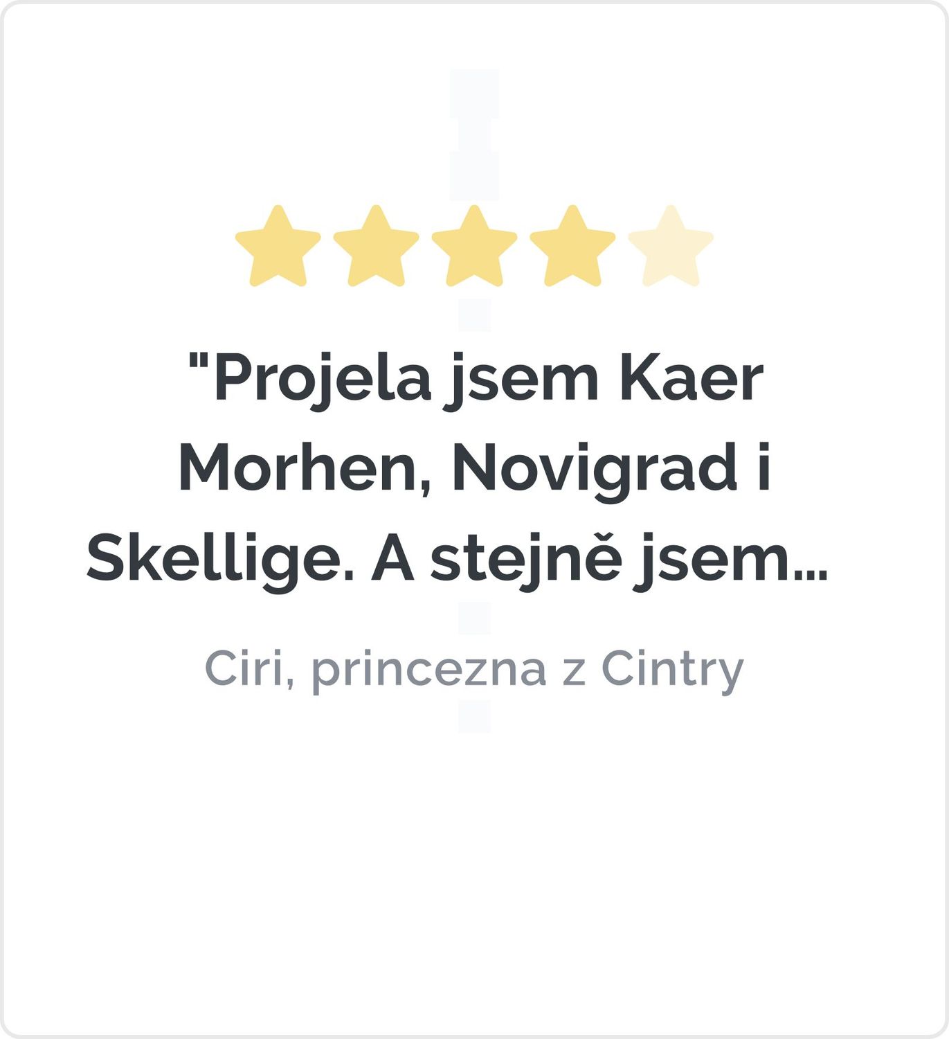 Recenze cestovatele – Svět Zaklínače, Knihobot Travel.